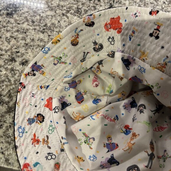 Box Lunch Disney 100 Years Reversible Bucket Hat ONE SIZE ADULT Resort NWT READ! - Picture 7 of 16